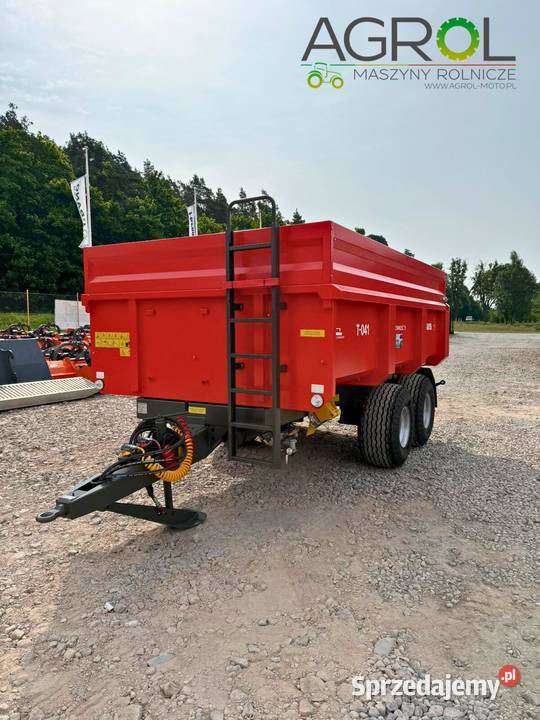 Przyczepa budowlana URSUS T 041 7t HARDOX