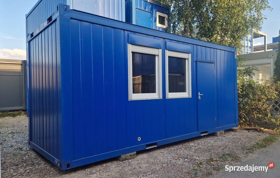 Kontener Biurowy Socjalny wym605x240 Containex mazowieckie Somianka-Parcele