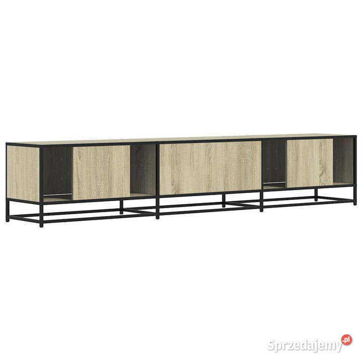 Szafka pod TV dąb sonoma 210x35x41 materiał Warszawa