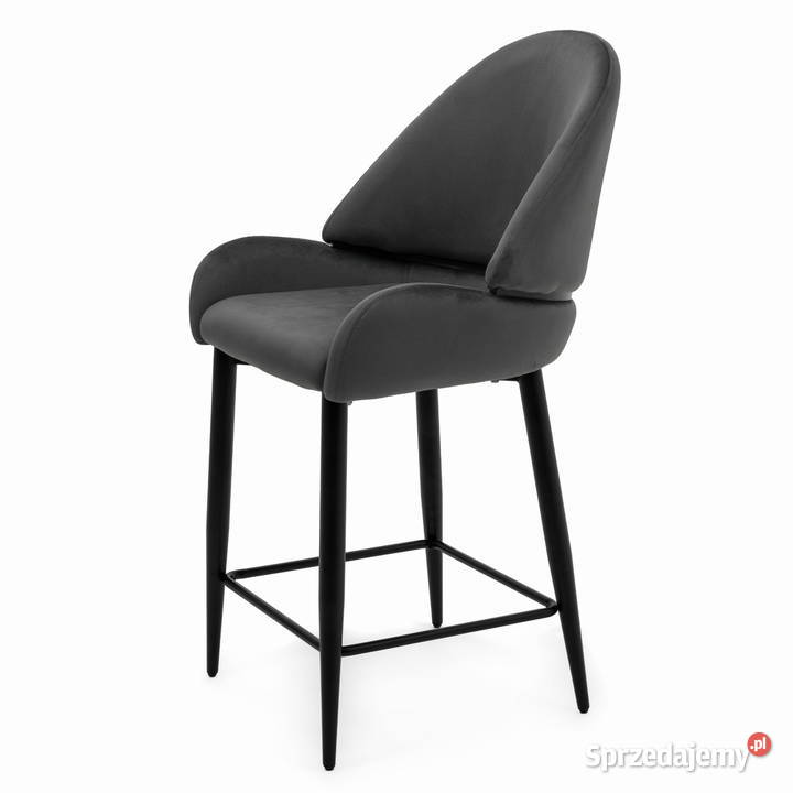 Hoker Tapicerowany Bergamo Ciemnoszary Wysyłka Tarchały Małe