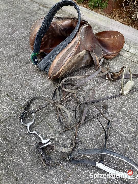 Siodło do jazdy konnej wędzidełko mazowieckie Wołomin