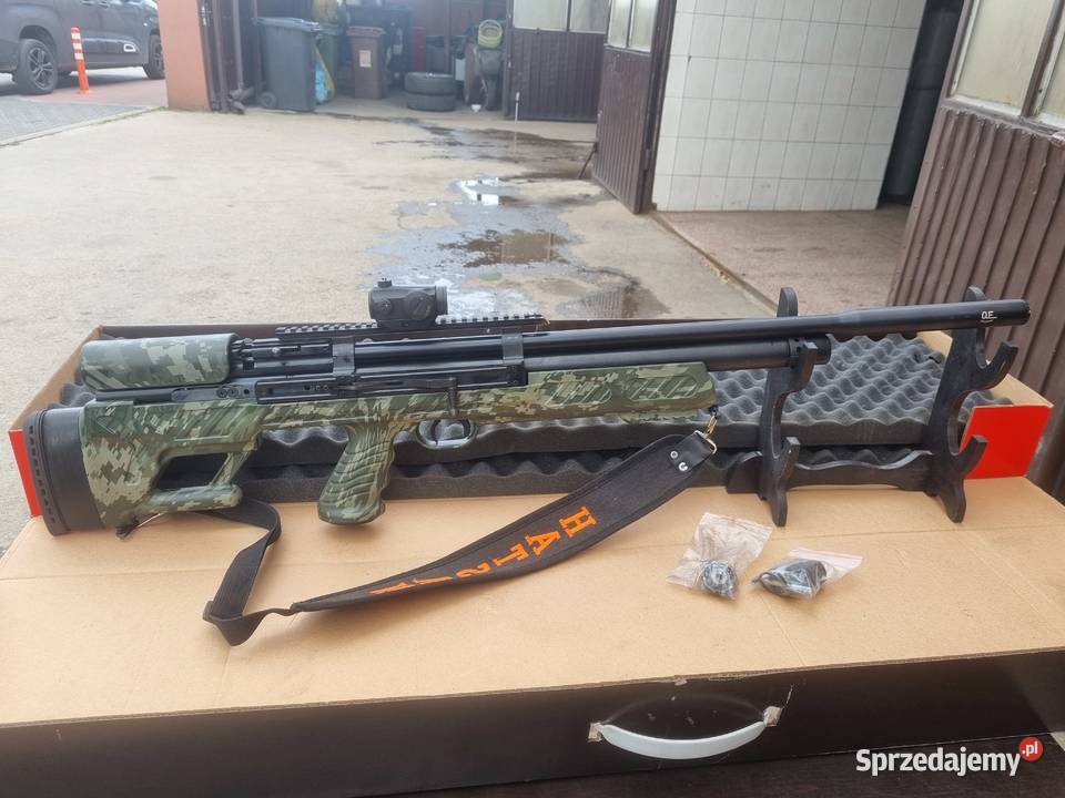 Wiatrówka PCP Hatsan BULLBOSS 55 mm 22 Khaki Skórzewo