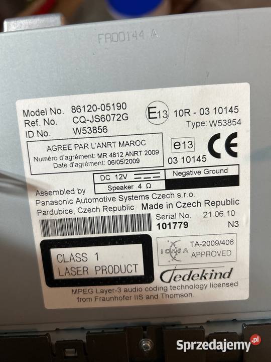 Toyota Avensis T27 Pozostałe Bydgoszcz