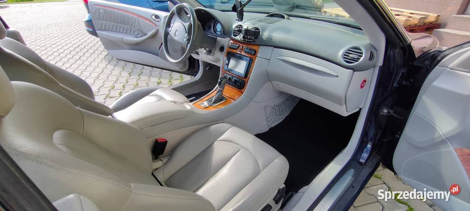 MercedesBenz CLK 200 Kompressor W209 163 Automat podgrzewane fotele Łapanów sprzedam