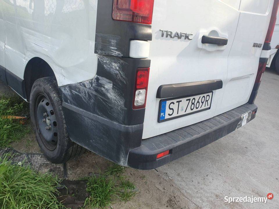 ZDERZAK TYŁ RENAULT TRAFIC III VIVARO Lipno sprzedam