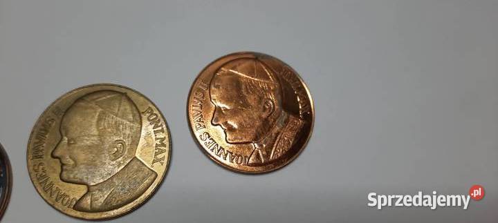 Medal Jana Pawła II I pielgrzymka do Polski k9 Warszawa