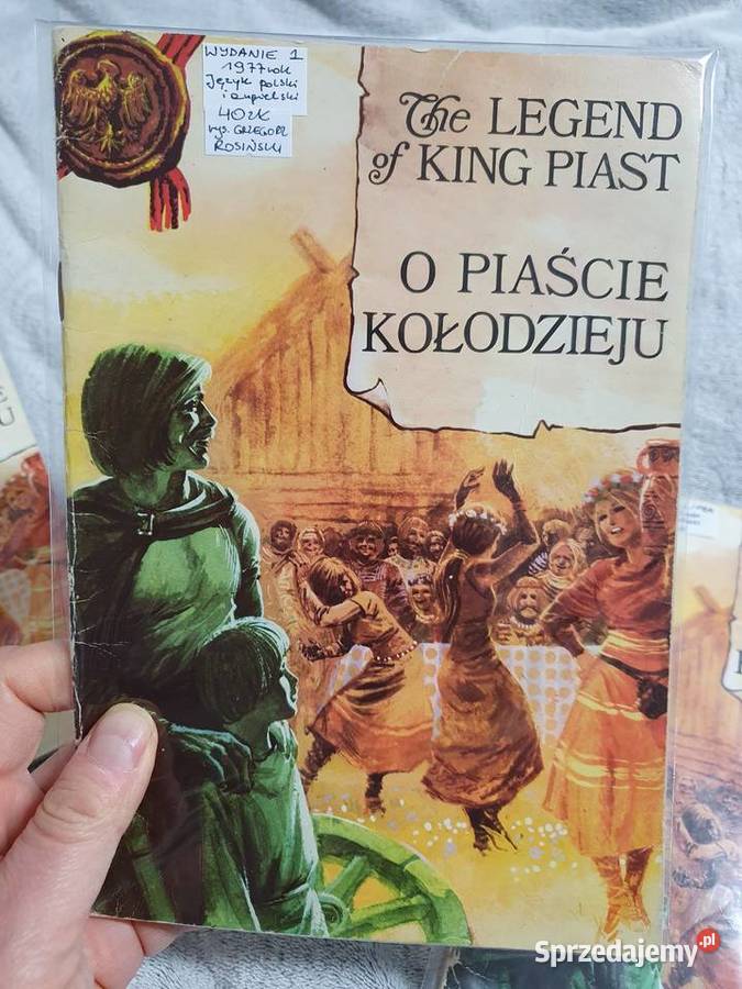 O pIaście Kołodzieju zestaw 3 komiksów różne Polskie pomorskie Gdynia