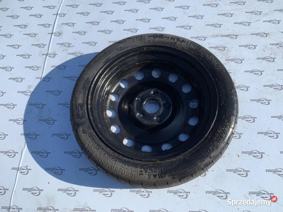 GOLF AUDI ALTEA koło dojazdowe 1257016 96M 5x112
