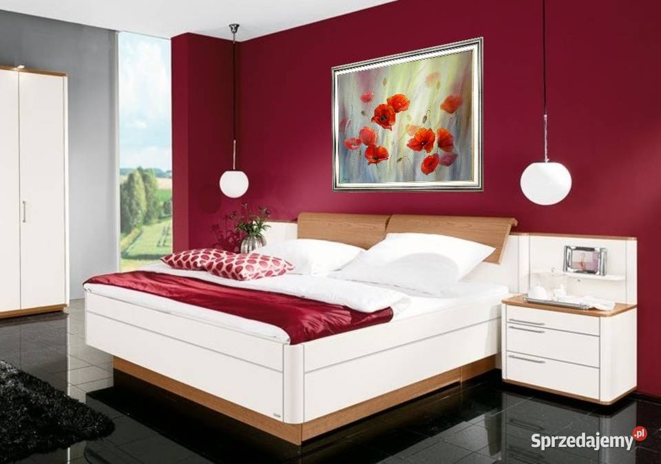 Czerwone Maki ręcznie malowany olejny Lidia małopolskie Nowy Sącz sprzedam