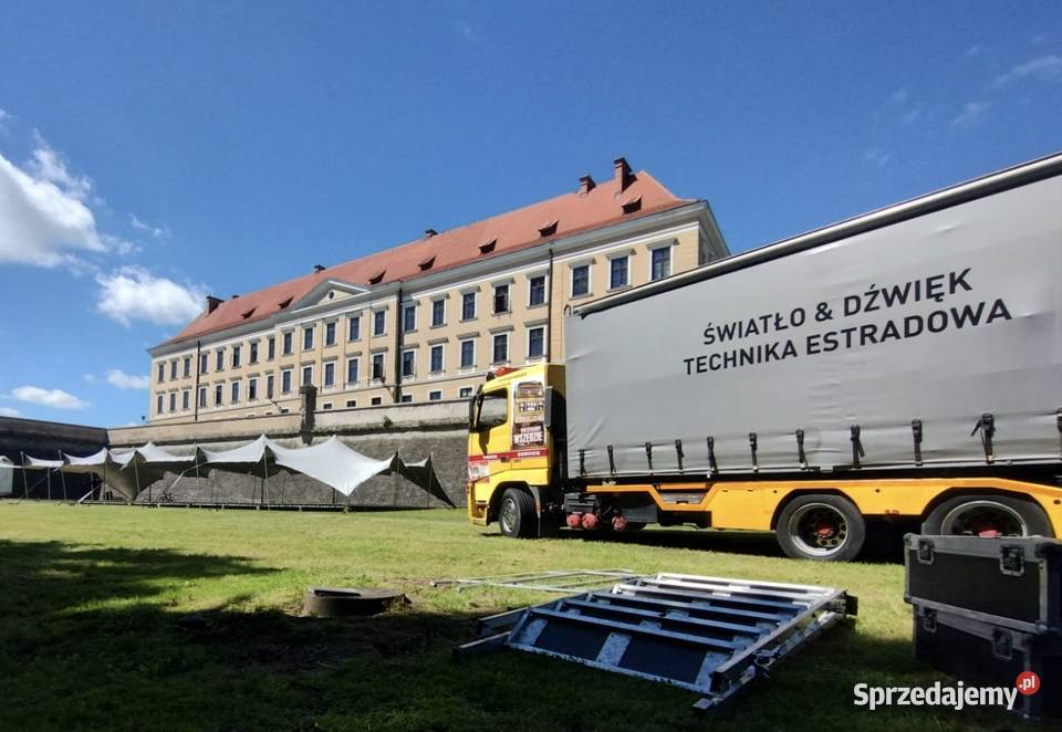 Magazyn transport branży eventowej Bezpieczne Łazy