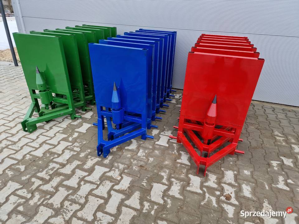 Łuparka świdrowa do drzewa 100 MM na wałek WOM Rolnictwo łódzkie Koluszki