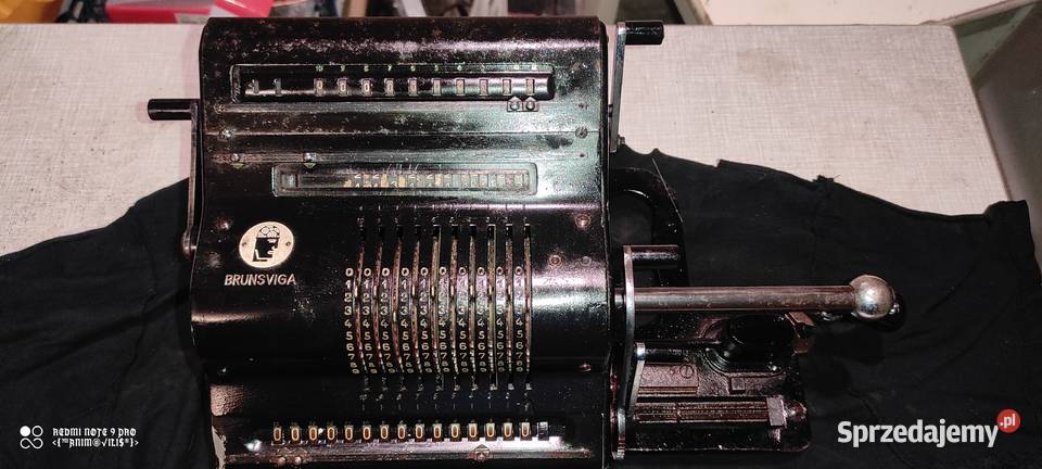 Stara Maszyna licząca BRUNSVIGA 15 Kraków sprzedam