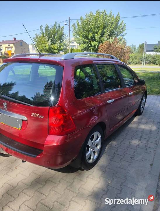 Peugot 307sw 20 benzyna gaz zadbany Nowe Miasto nad Pilicą