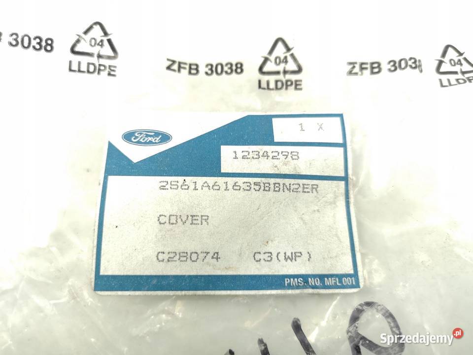 ZAŚLEPKA FOTELA LEWY PRZÓD FORD FIESTA FUSION osobowe Osłony i zaślepki