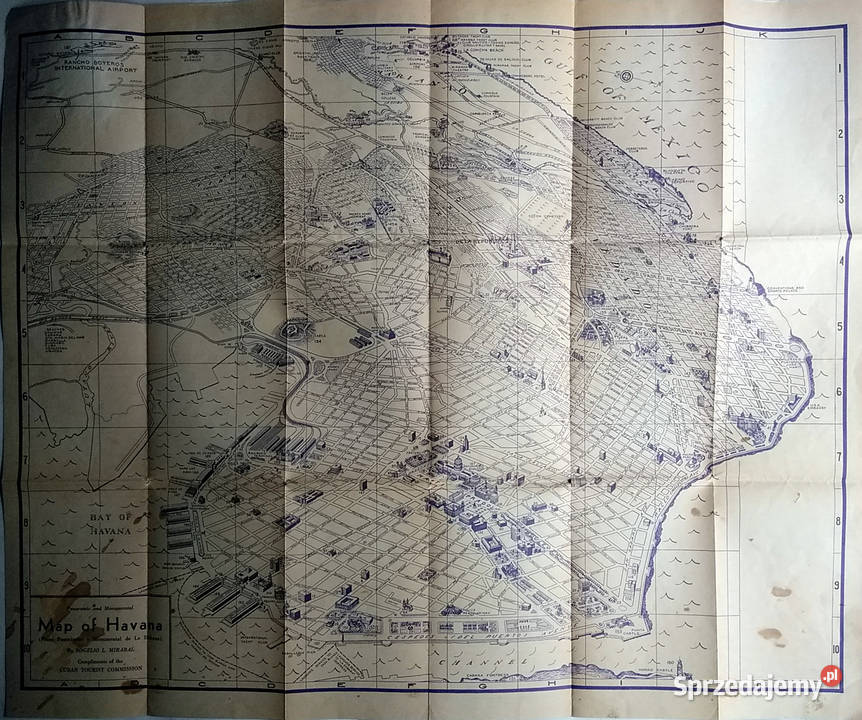 Kuba przewodnik w j angielskim 1956 sprzedam