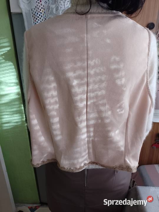 4648 3XL4XL Ekskluzywna bogato zdobiona bez rękawa Kraków