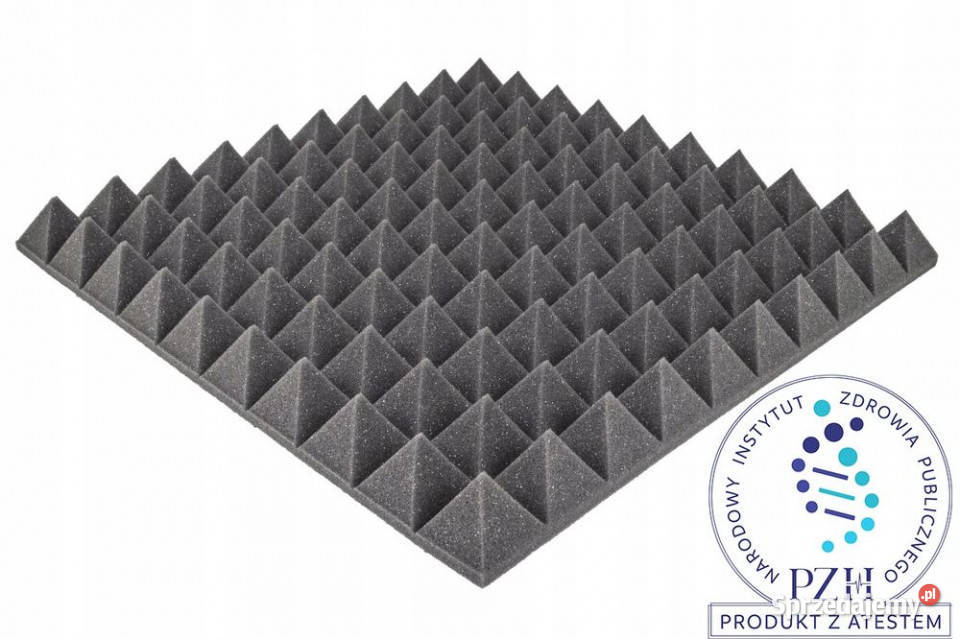 3D Panel Ścienny PIRAMIDA Kwadrat DEKORACJA Sprzęt estradowy, studyjny i DJ-ski