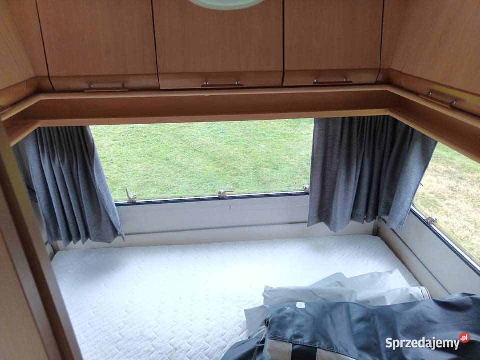 przyczepa kempingowa Chateau 495 kemping Chojnów