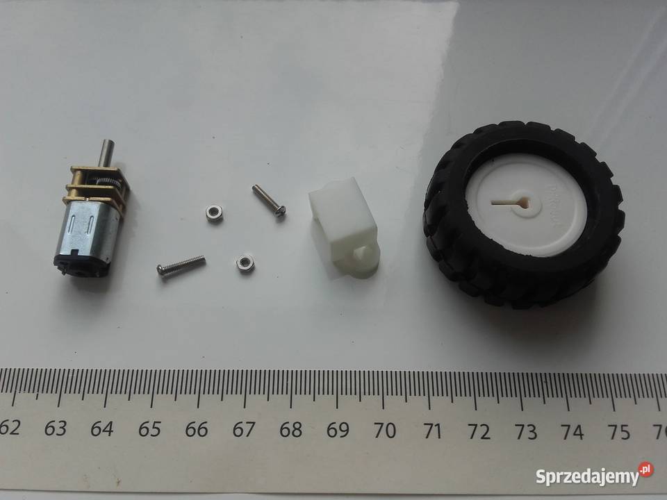 Silnik koło Micro GA12N20 3V6V z przekładnią