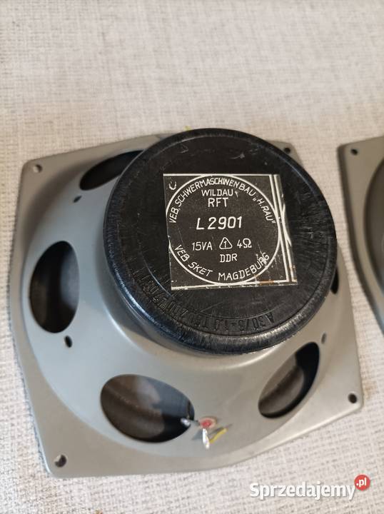 RFT L 2901 niemieckie głośniki niskotonowe Płock