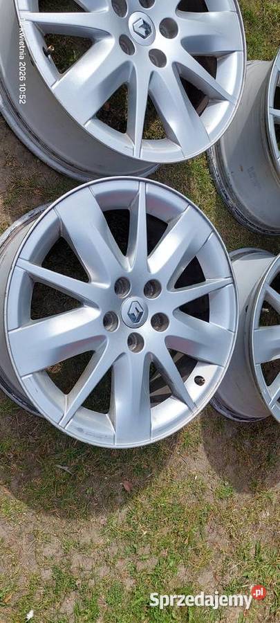 felgi 5x108 17 renault espace laguna Średnica 17" sprzedam