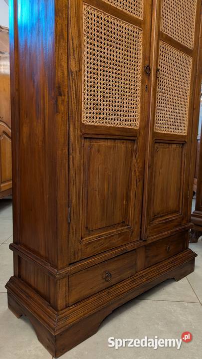 Szafabieliźniarka kolonialna rattan szer 98 śląskie Dąbrowa Górnicza sprzedam