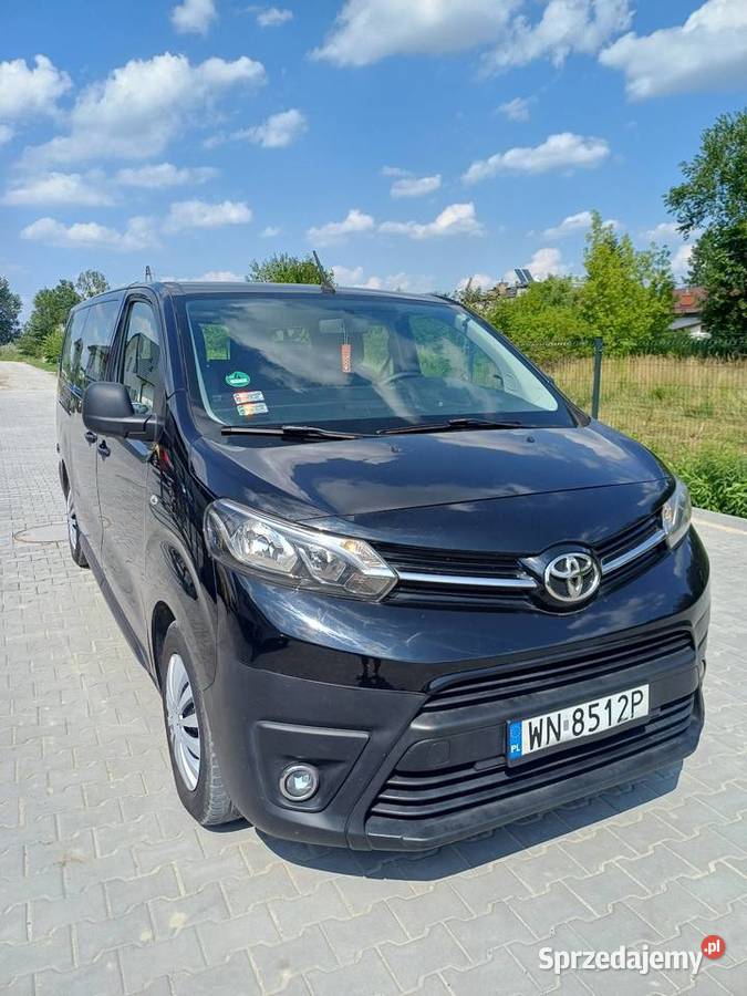 Toyota Proace Long 16 D4D 115 9 osób Kamera autoalarm Samochody osobowe Magdalenka