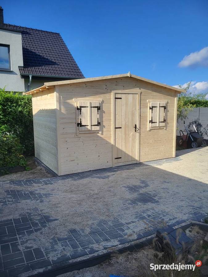 Domek na narzędzia ogrodowy 4x2 montaż w Poznań