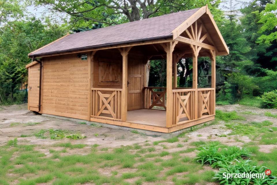 Domek ogrodowy Drewnolandia 500 x 300 Walentów