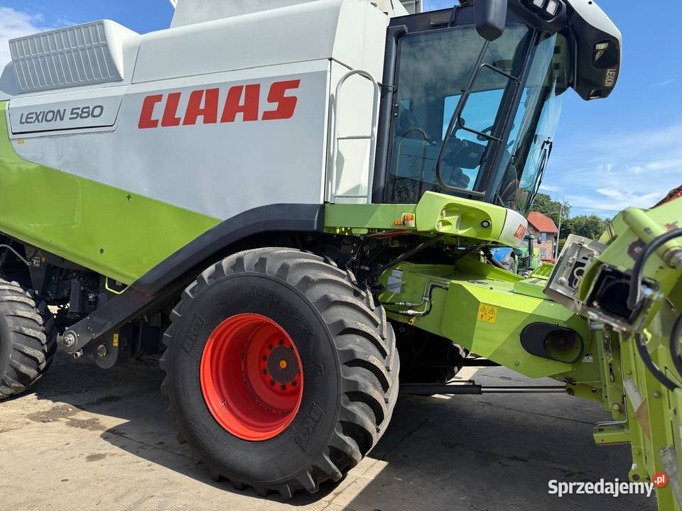 Kombajn zbożowy Claas Lexion 580 heder V750 Nowa Ruda sprzedam