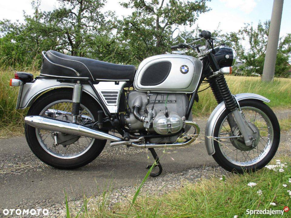 BMW R R 60 605 1973 klasyk zabytek piękny stan srebrny Inowrocław