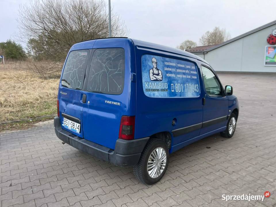 Peugeot Partner I 19 D 70 Salon Polska Badania Białystok sprzedam
