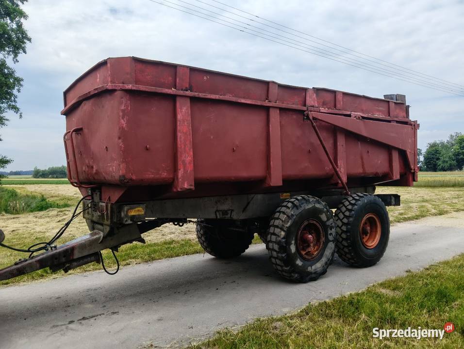 Przyczepa skorupa 13 ton Przyczepy rolnicze Liwki Szlacheckie