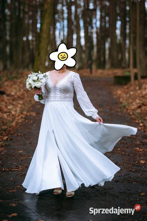 Suknia ślubna boho Damska sprzedam