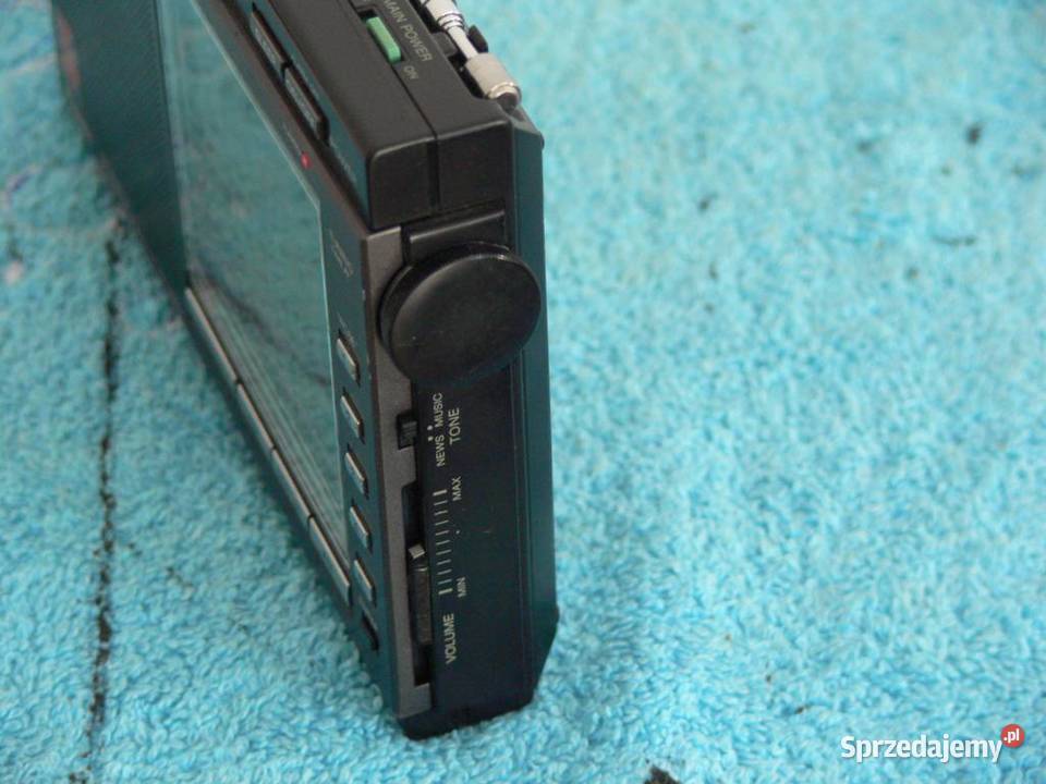 Radio globalne Sony ICF7600DA 15 zakresów Jasło