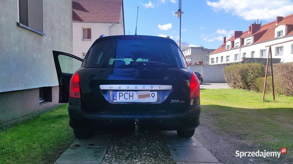 Peugeot 308 16 benzyna 2008 r autoalarm wielkopolskie
