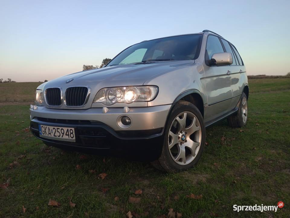 BMW X 5 30 d manual 4x4 mocny i oszczedny nieuszkodzony X5 sprzedam