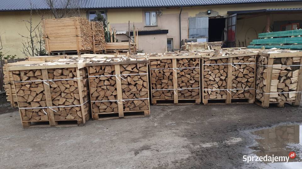 drewno kominkowe buk dąb jesion paleta dolnośląskie Wrocław