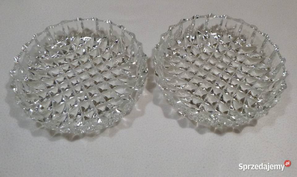 Szklana płaska salaterka Warszawa sprzedam