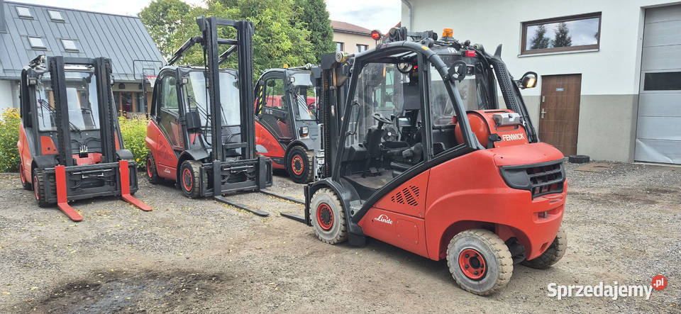 Wózek Widłowy Linde H30T 4 sekcje Pozycjoner Linde Małkinia Górna