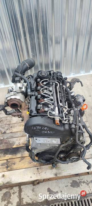 SILNIK KOMPLETNY AUDI VW SEAT SKODA 16 TDI CAYC Przystajń