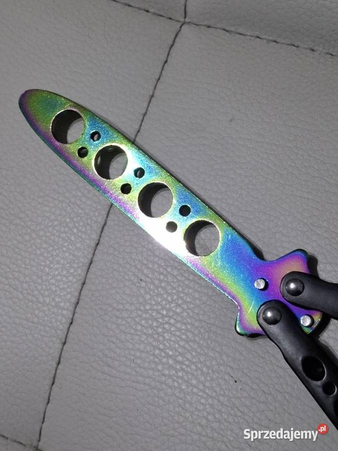 Kalibo nóż treningowy motylkowy bezpieczny Pozostałe Kraków