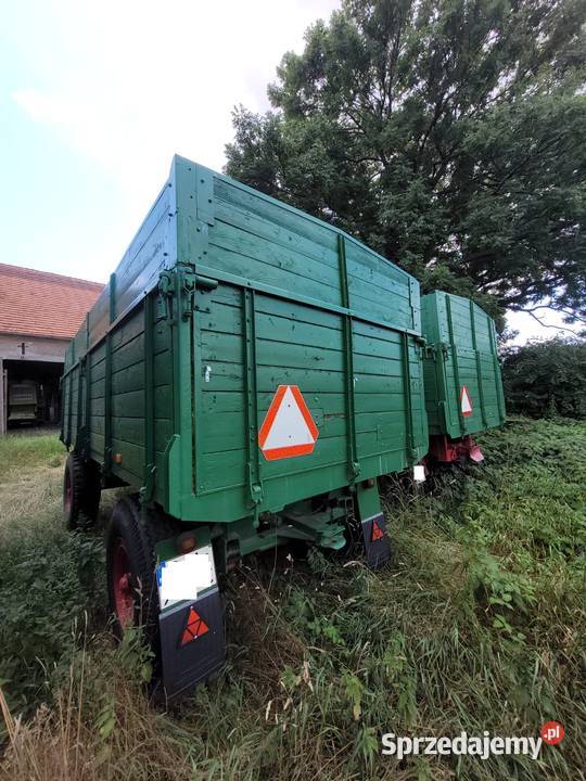 3 Przyczepy Rolnicze Zbożowe nieuszkodzony