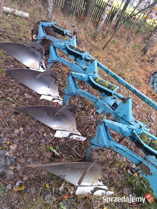Pług overum 4 skibowy 16 nieuszkodzony Nowa Kubra
