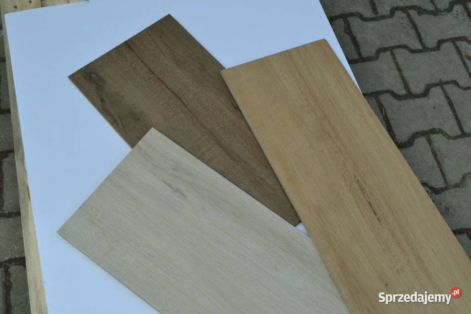 Płytka gres stopnica 30x120 3 kolory drewno Zakopane