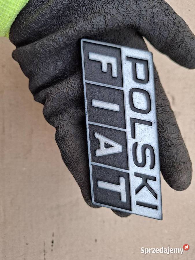 Emblemat znaczek logo przód przednie Fiat 126p