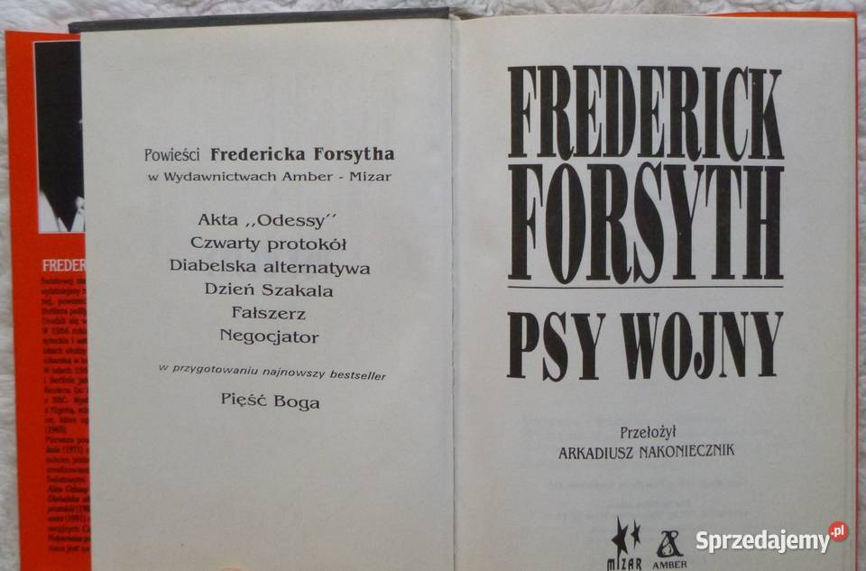 Psy wojny Frederick Forsyth Warszawa
