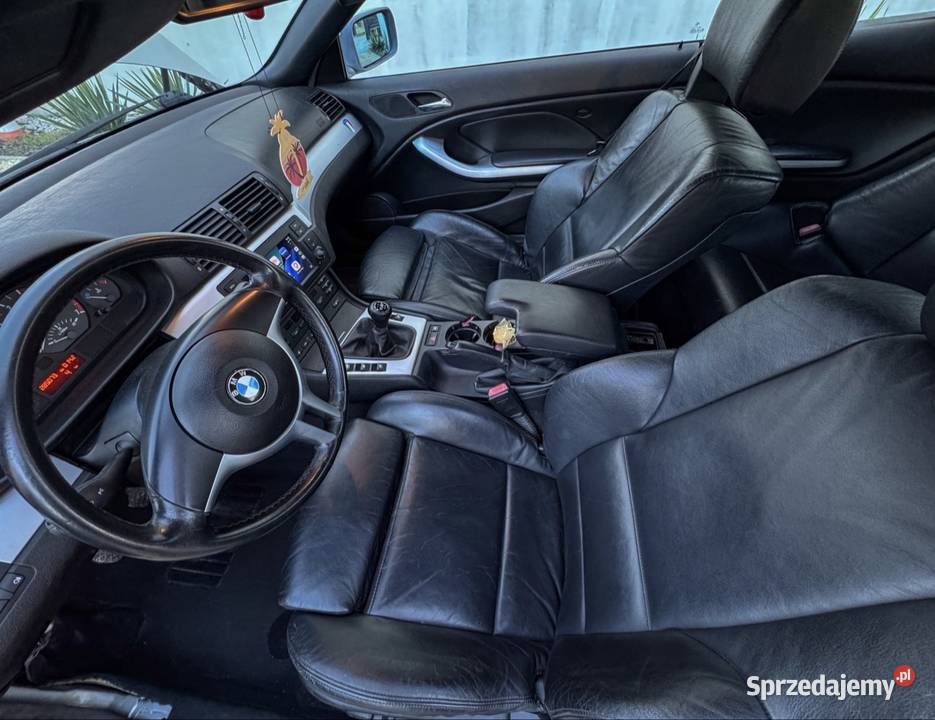 BMW seria 3 E46 Cabrio R6 srebrny małopolskie Chełmek