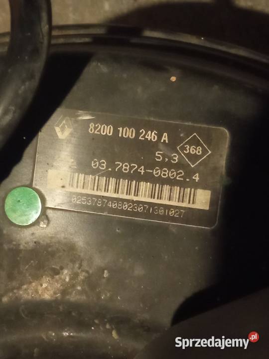 Serwo pompa hamulcowa renault laguna ll 18 Układ hamulcowy Posługowo