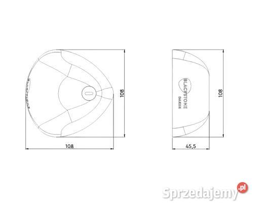 Dodatkowy zamek antywłamaniowy Daken czarny łódzkie Godzianów